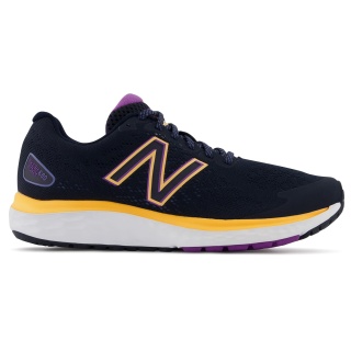 New Balance Buty biegowe Fresh Foam 680v7 (Amortyzacja) czarne/żółte Damskie